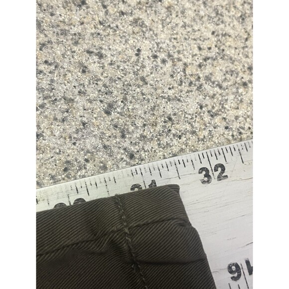 Piombo Italian Cotton Pleated Front Pants Men's 33 Classic Brown Chino Trouser - Picture 11 of 11